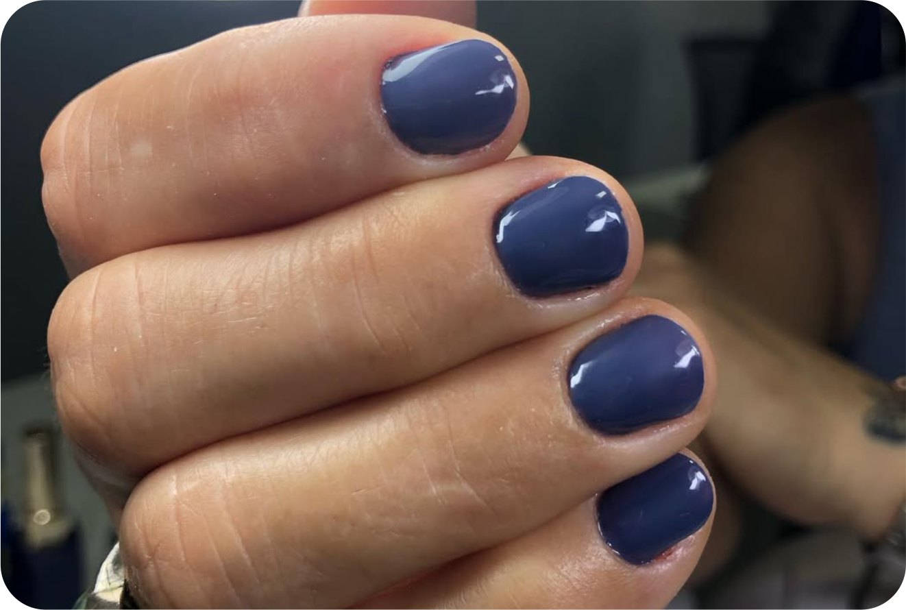 Esmaltação em gel mão