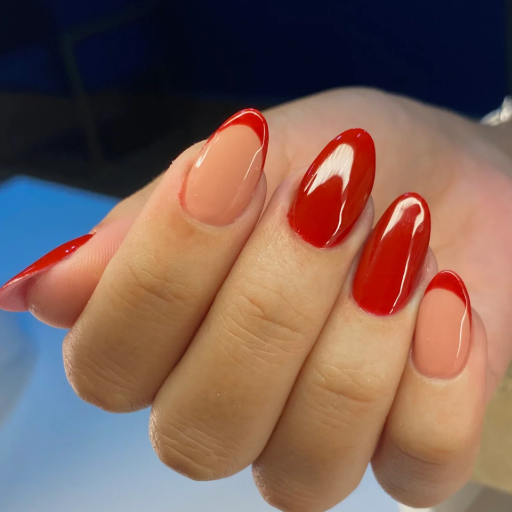 Manutenção de alongamento c/ esmalte em gel